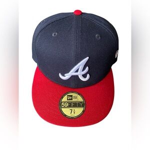 New Era 59FIFTY Atlanta Braves Fitted Hat - Size 7 5/8